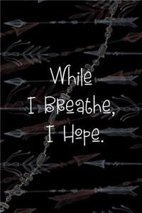 While I Breathe, I Hope.