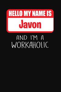 Hello My Name Is Javon