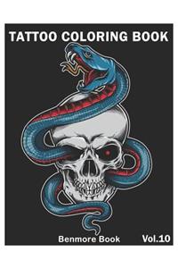 Tattoo Coloring Book