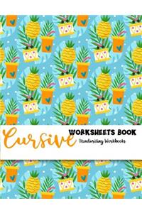 Cursive Worksheets Book Handwriting Workbooks