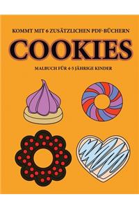 Malbuch für 4-5 jährige Kinder (Cookies)