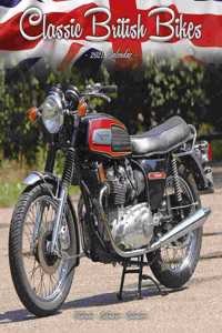 Classic British Bikes 2021 Wall Calendar