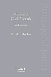 Manual of Civil Appeals (2nd Edition): 2nd Edition