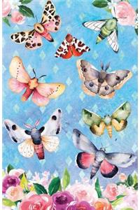 Bullet Journal for Nature Lovers Butterflies and Moths in Flowers