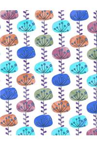 My Big Fat Bullet Journal Abstract Sketchy Trees Pattern 2