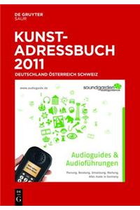 Kunstadressbuch Deutschland, Österreich, Schweiz 2011