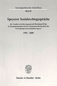 Speyerer Sozialrechtsgesprache