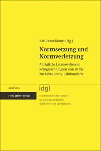 Normsetzung Und Normverletzung