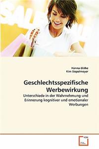 Geschlechtsspezifische Werbewirkung