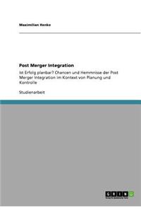 Post Merger Integration
