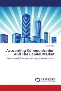 Accounting Communication and the Capital Market