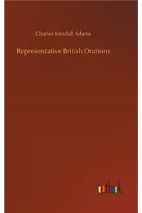 Representative British Orations