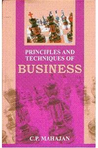 Principles And Techniques Of Business