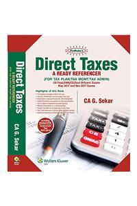 Padhuka's Direct Taxes- A Ready Referencer (for May 2017 & Nov 2017) (CA Final)