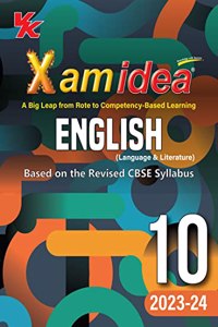 Xam idea English (Language & Literature) Class 10 Book | CBSE Board | Chapterwise Question Bank | Based on Revised CBSE Syllabus | NCERT Questions Included | 2023-24 Exam