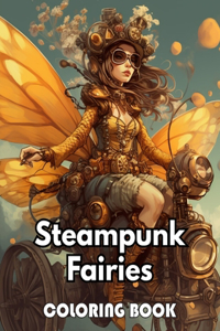 Steampunk Fairies Coloring Book
