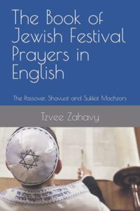 Book of Jewish Festival Prayers in English