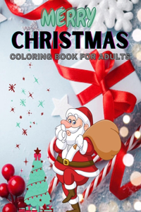 Merry Christmas Coloring Book for Adults