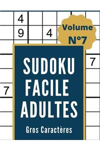 Sudoku Facile pour Adultes (Volume 7)