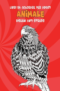 Libri da colorare per adulti - Disegni Anti stress - Animale