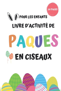 Livre d'activites de Paques en ciseaux pour les enfants