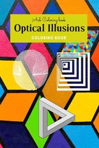 Optical Illusions Coloring Book