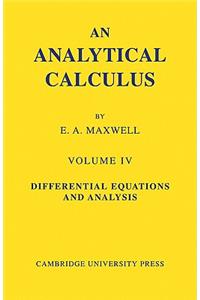 Analytical Calculus