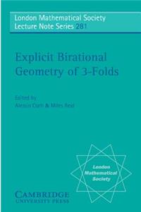 Explicit Birational Geometry of 3-Folds