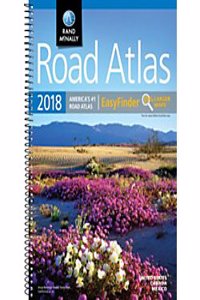 2018 Road Atlas Midsize Easy Finder - Spiral: DRAM