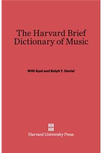 The Harvard Brief Dictionary of Music