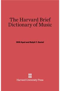 Harvard Brief Dictionary of Music