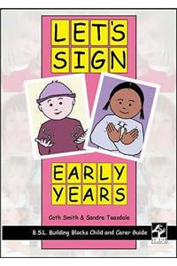 Let's Sign Early Years: BSL Child and Carer Guide