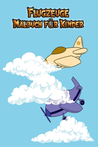 Flugzeuge Malbuch für Kinder