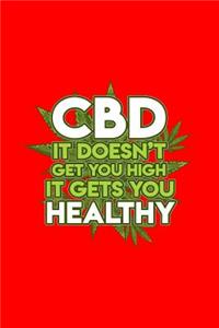 CBD Doesn't Get You High It Gets You Healthy