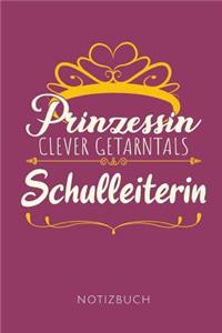 Prinzessin Clever Getarnt ALS Schulleiterin Notizbuch