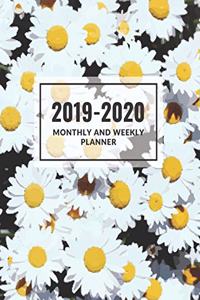 Monthly and Weekly Planner 2019-2020