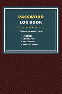 Password Log Book