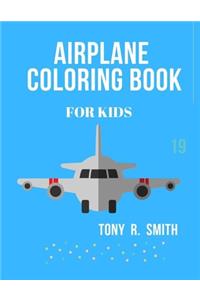 Airplane Coloring Book for Kids