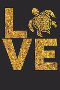 Love Sea Turtles Notebook