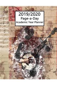 Academic Planner 2019-2020 Page A Day