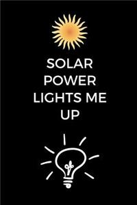 Solar Power Lights Me Up