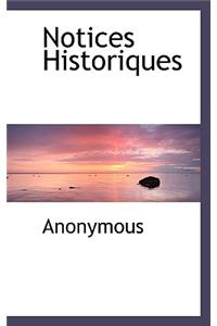 Notices Historiques