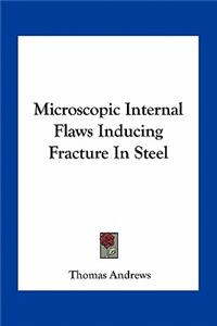 Microscopic Internal Flaws Inducing Fracture in Steel