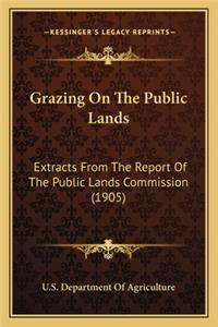Grazing on the Public Lands