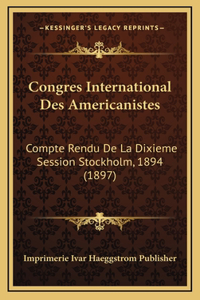 Congres International Des Americanistes