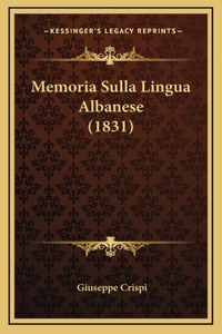 Memoria Sulla Lingua Albanese (1831)
