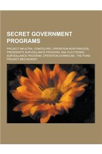 Secret Government Programs