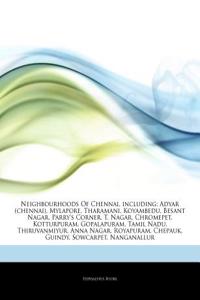Articles on Neighbourhoods of Chennai, Including