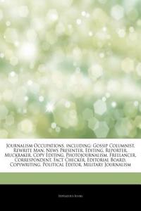 Articles on Journalism Occupations, Including