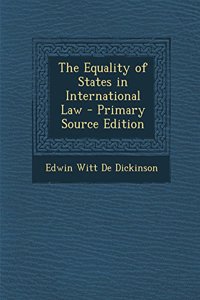 The Equality of States in International Law